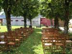 Ceremony in the inner court yard